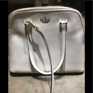 New Kate spade white purse(PRICE DROP!!!)
